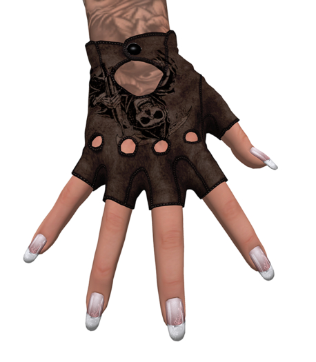 Privilege Leather Glove-Maitreya Reaper Crew Brown/ Blood