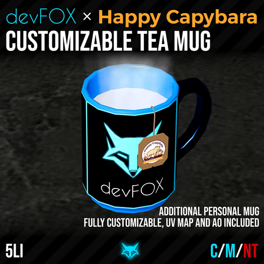[devFOX] Customisable Mug
