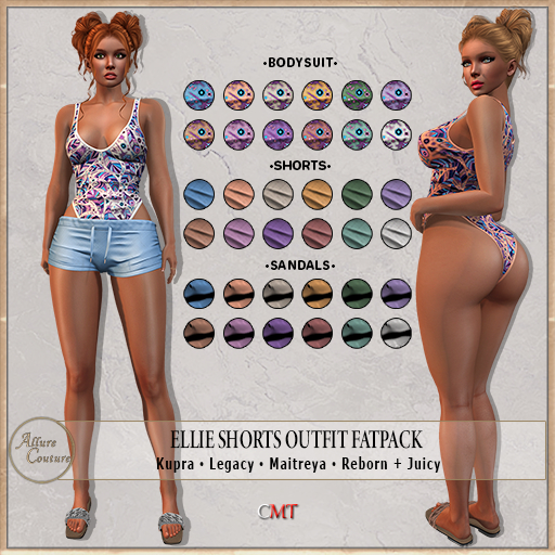 Ellie Shorts Outfit Fatpack (Add Me)