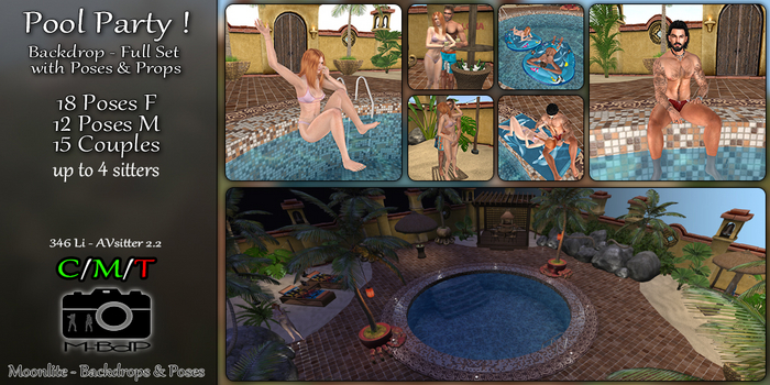 M-BdP :: Pool Party - Full Set