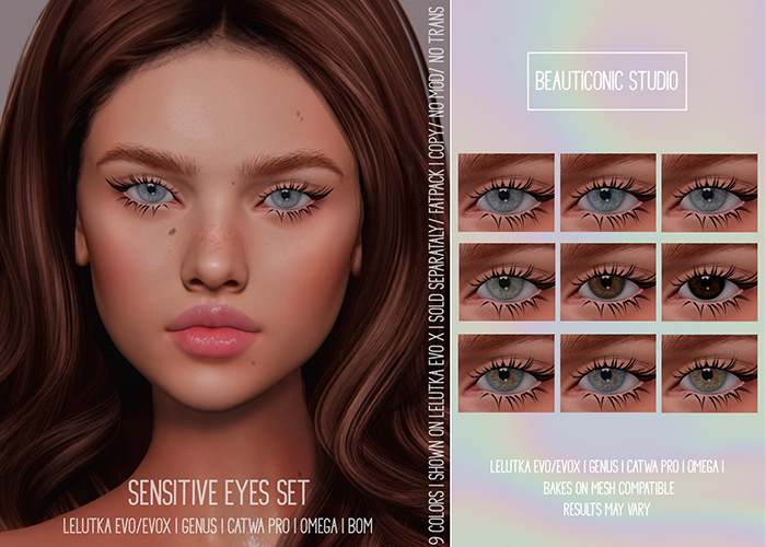 [BS] SENSITIVE EYES SET (FATPACK)