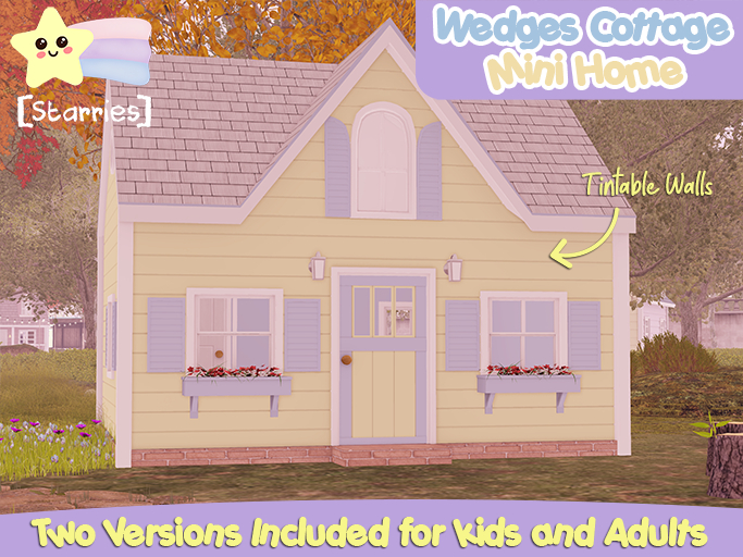 [Starries] Wedges Mini House for toddlers and tweens