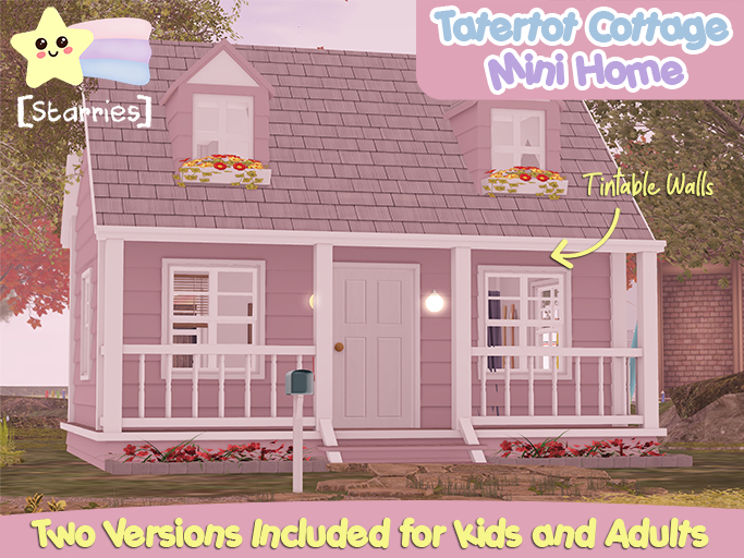 [Starries] Tatertot Mini House for toddlers and tweens