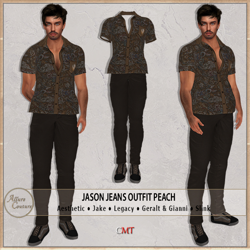 Jason Jeans Outfit Peach (Add Me)