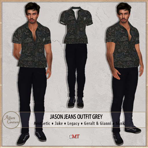Jason Jeans Outfit Grey (Add Me)