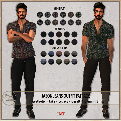 Jason Jeans Outfit Fatpack (Add Me)