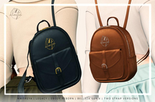 [Aleutia] Patty Leather Backpack - FATPACK - Gen X Curvy