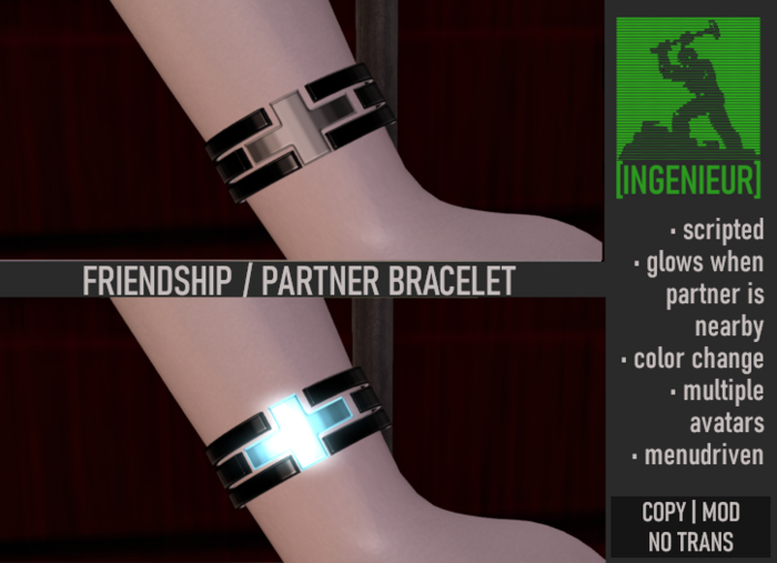 [INGENIEUR] interactive Friendship/Partner Bracelet M7