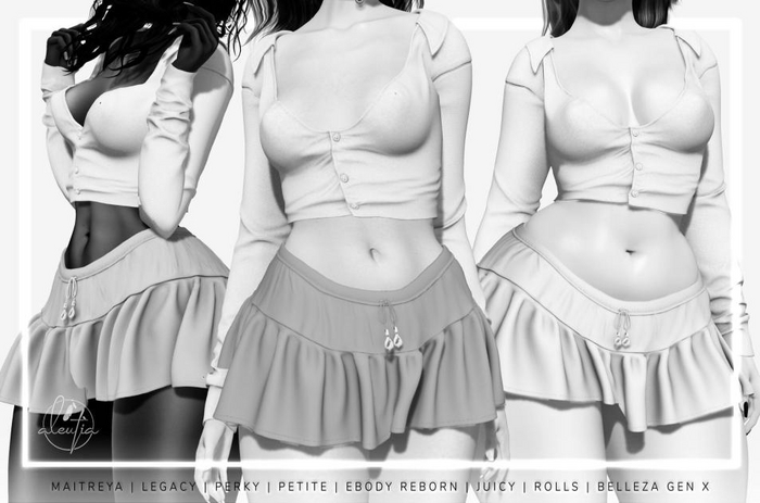 [Aleutia] Patty Outfit and Leather Backpack - DEMO