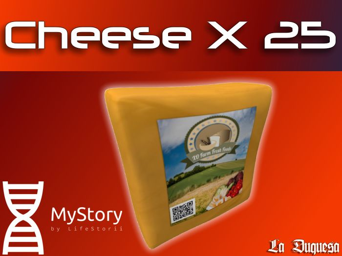 Cheese x 25 - [MyStory]