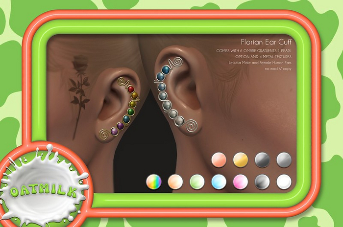 OATMILK // Florian Ear Cuffs (add)