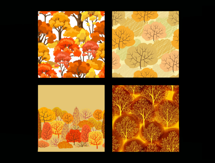 *6KW* FULL PERM Textures (Seamless Fall Trees)