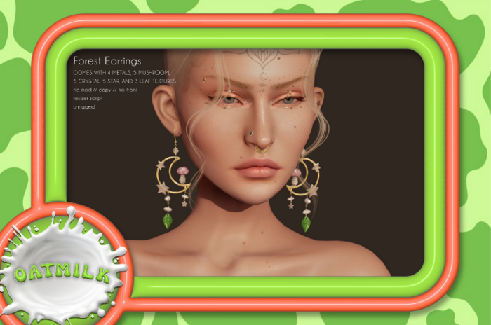 OATMILK // Forest Earrings (add)
