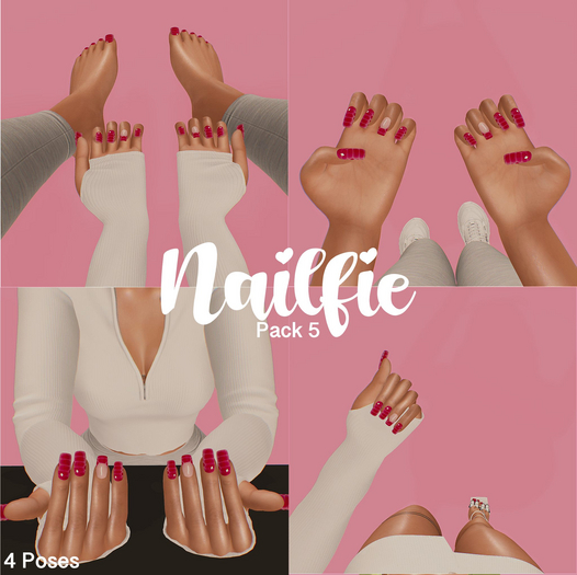 Grippa Poses:: Nailfie Pose Pack 5