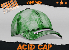 Bleach Stain Cap Plain -Green