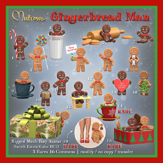 17. Mutresse-Gingerbread Man