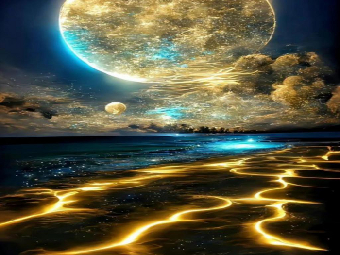 Golden Dreams Texture