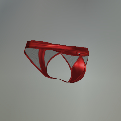 Red Peekaboo Leatherman Exmachina Briefs