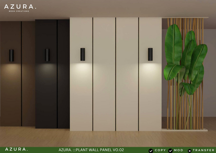 AZURA ::: PLANT WALL PANEL VOL.02 - CHANGE TEXTURE