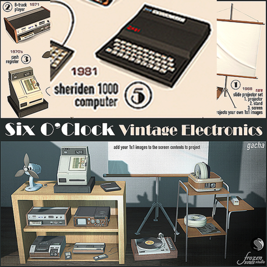 !six o'clock! [VINTAGE ELECTRONICS-5] 1981 Sheridan Computer*