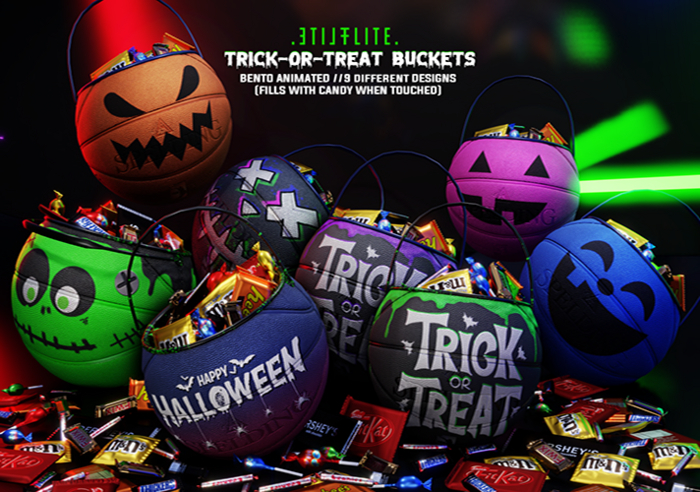 Flite.-TRICK OR TREAT BUCKETS // FATPACK