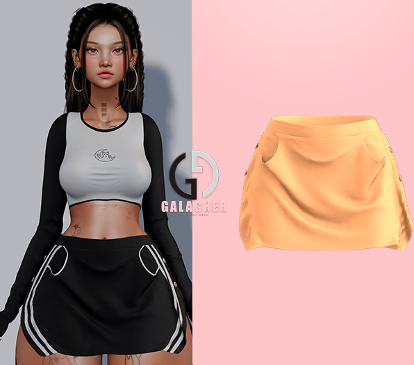 Galagher - Lary Skirt Yellow