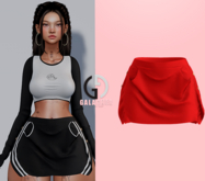 Galagher - Lary Skirt Red
