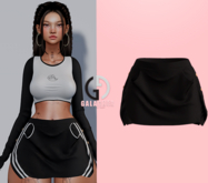 Galagher - Lary Skirt Black