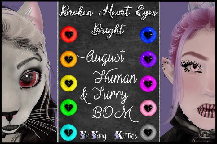 {YYK} Broken Heart Eyes - Bright - Unpacker HUD