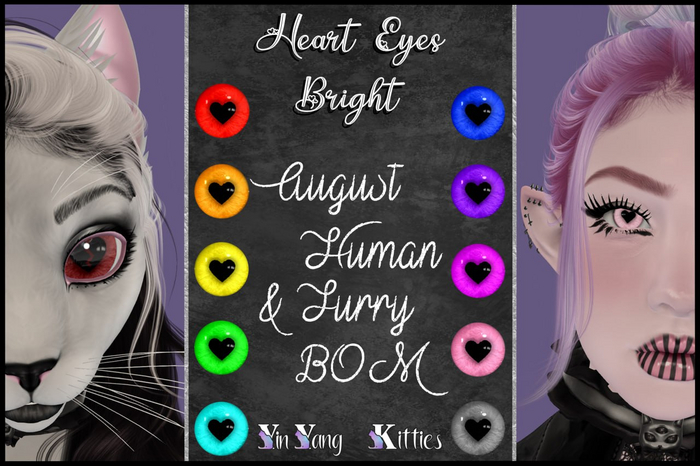 {YYK} Heart Eyes - Bright - Unpacker HUD