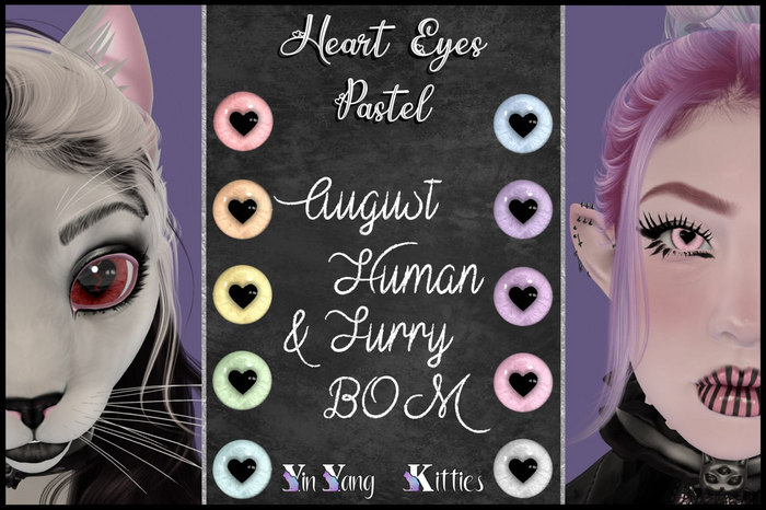 {YYK} Heart Eyes - Pastel - Unpacker HUD