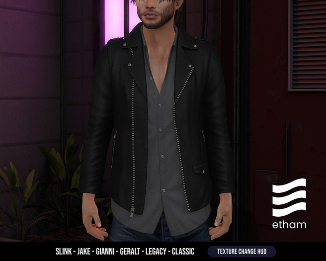 etham - Finn Jacket - Black