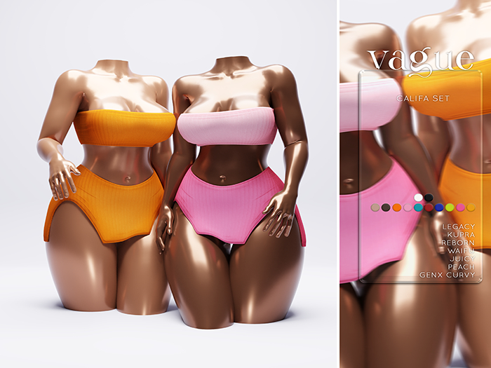 Vague. Califa Top - FatPack -