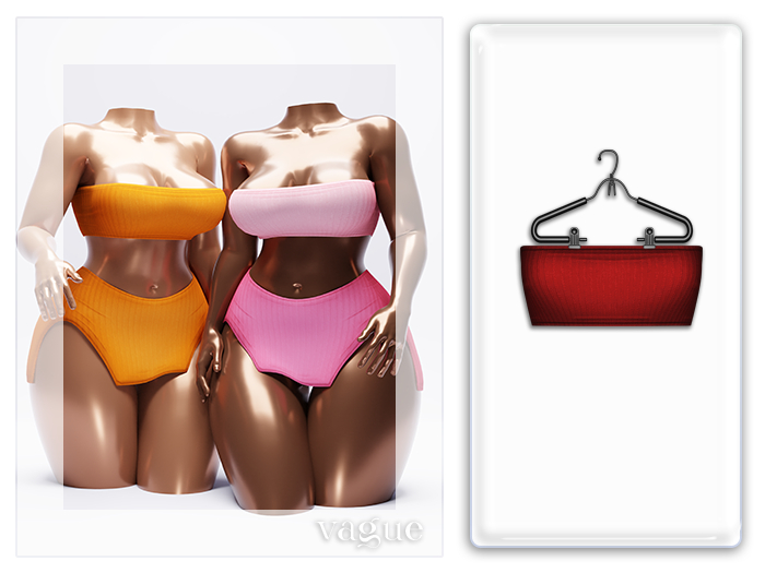 Vague. Califa Top - Red -