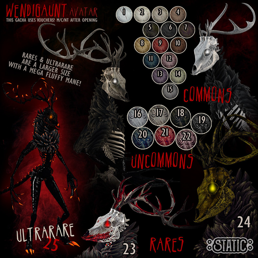::Static:: Wendigaunt Avatar VOUCHER - 10 {Rust}