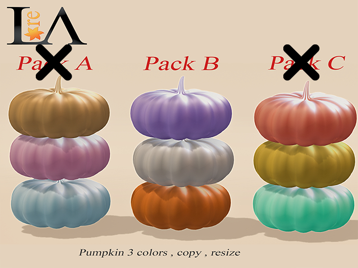 LA-Unpack Pumpkin B*