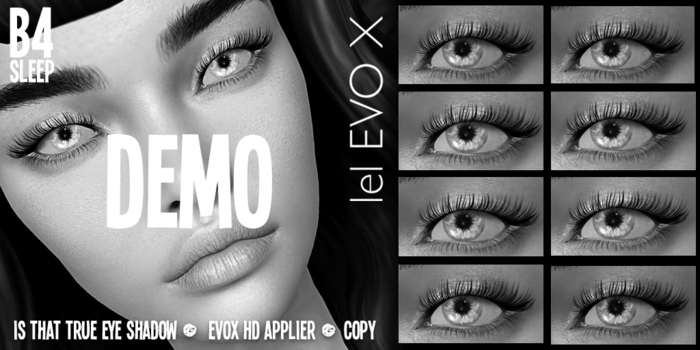 b4sleep:: DEMO Is That True Eyeshadow evoX HD