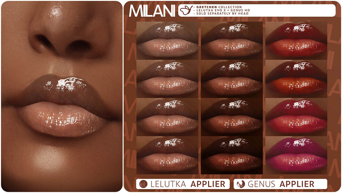 MILANI Cosmetics "Gretchen" Collection (GENUS)