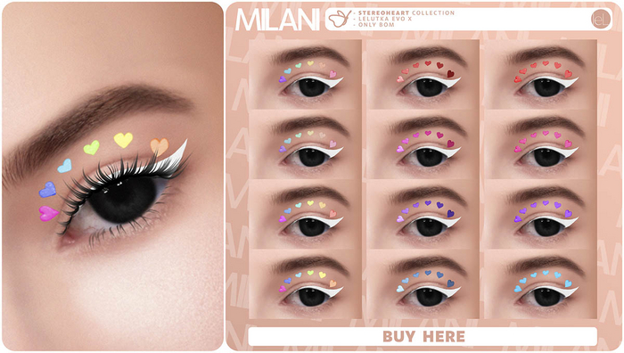 MILANI Cosmetics "StereoHeart" Collection (FATPACK)
