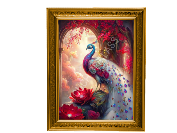 ELEGANT PEACOCK SET
