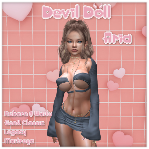 *Devil Doll* Aria Top - Night