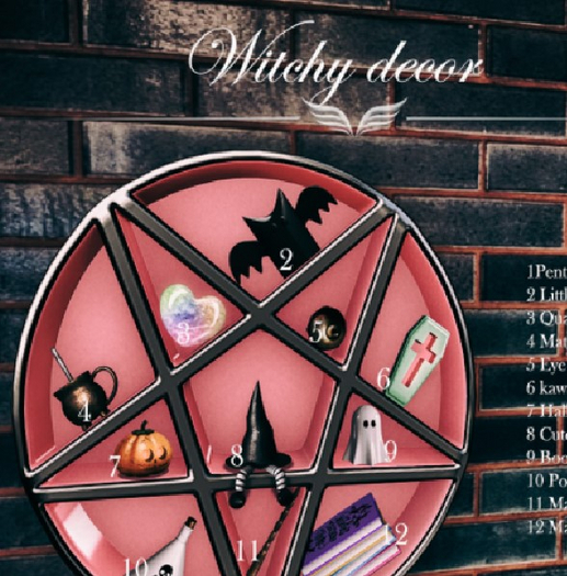 6. A*S Witchy Decor_kawaii coffin