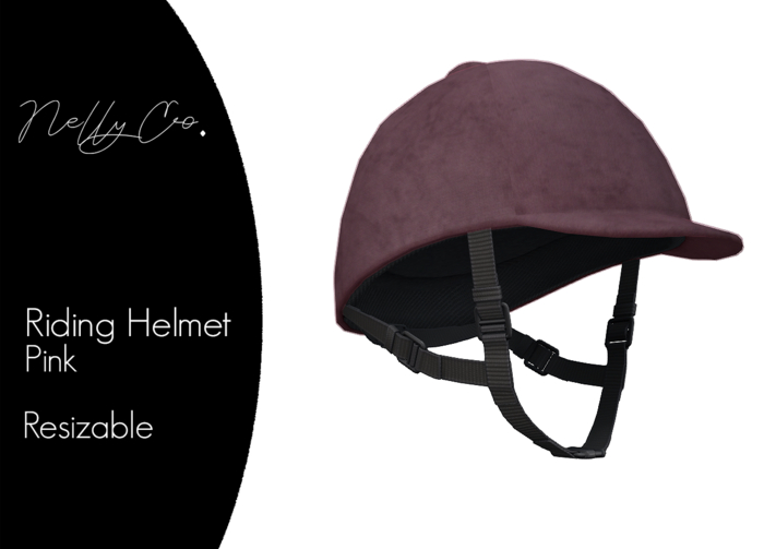 Nelly Co. - Riding Helmet - Pink