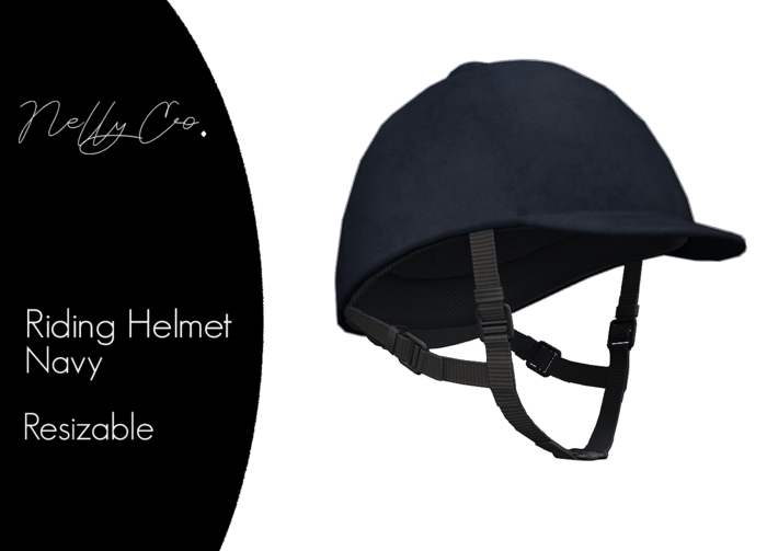 Nelly Co. - Riding Helmet - Navy