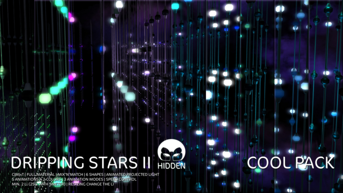 HIDDEN :: DRIPPING STARS II :: COOL COLOR ::