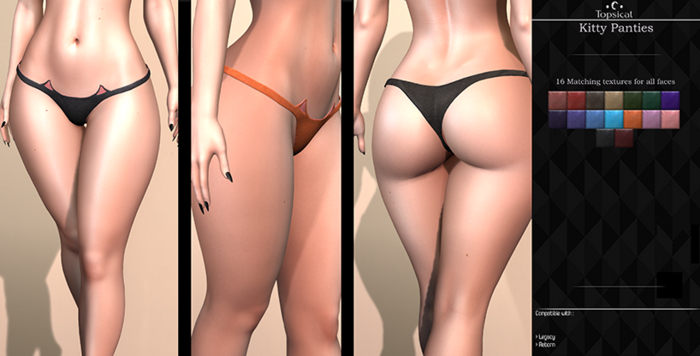 [Topsicat] Kitty Panties