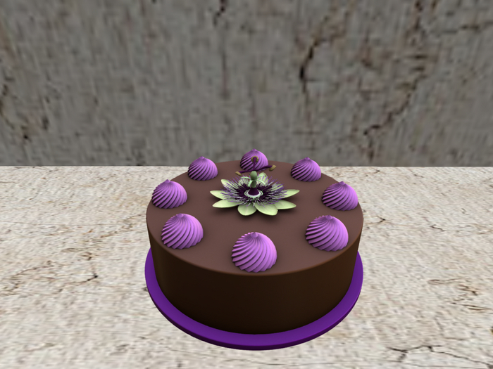 DFS Passion Flower Cake (SoS 2023)