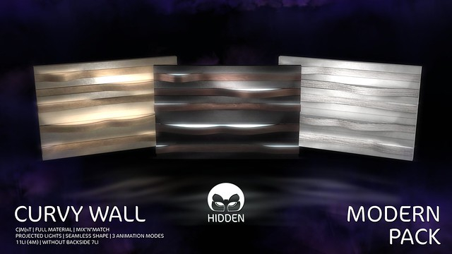 HIDDEN :: CURVY WALL :: MODERN PACK ::