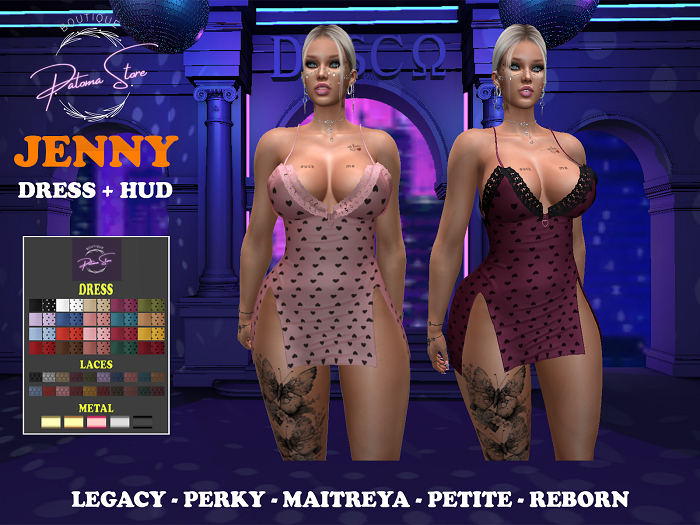 PS - Jenny (Dress + Hud)
