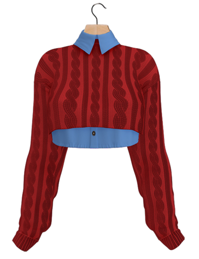 BUENO-Dee Sweater-Red